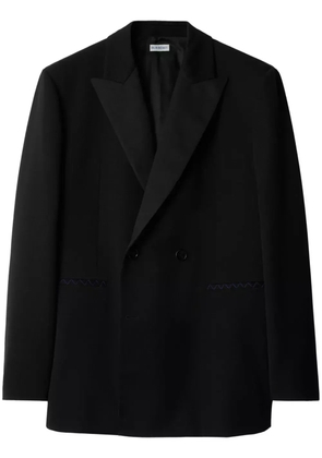 Burberry double-breasted blazer - Black