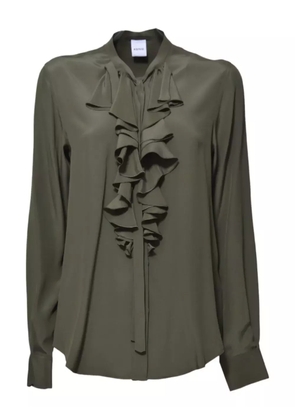 ASPESI crepe-de-chine blouse - Grey
