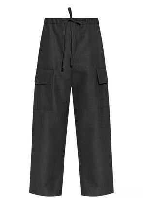 Alexander McQueen wide-leg trousers - Black