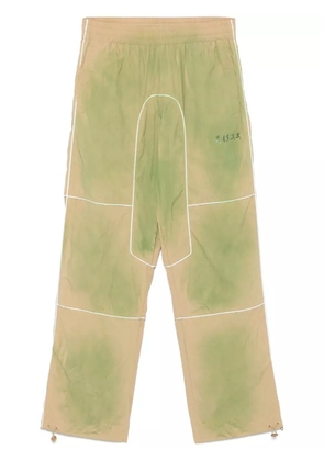 KidSuper gradient-effect trousers - Green