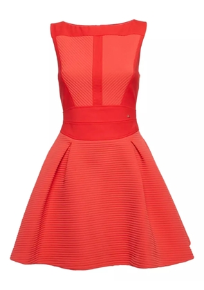 Elisabetta Franchi pleated flared dress