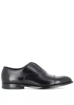 Doucal's leather Oxford shoes - Black