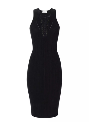 Elisabetta Franchi knitted dress - Black