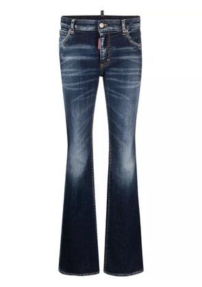 DSQUARED2 distressed flared jeans - Blue
