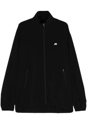 Balenciaga logo-print track jacket - Black