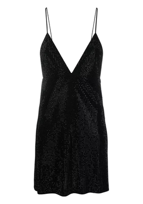 DSQUARED2 crystal-embellished mini dress - Black