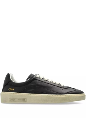 DSQUARED2 leather sneakers - Black