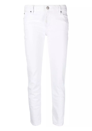 DSQUARED2 White Bull skinny jeans