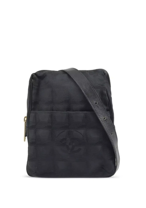 CHANEL Pre-Owned 2002 Travel line shoulder bag - Black