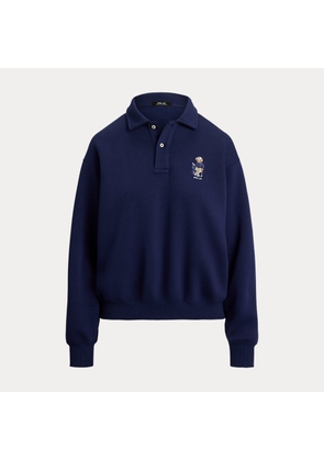 Polo Bear Fleece Long-Sleeve Polo Shirt