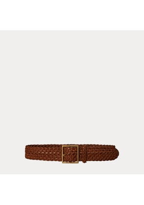 Braided Leather Belt