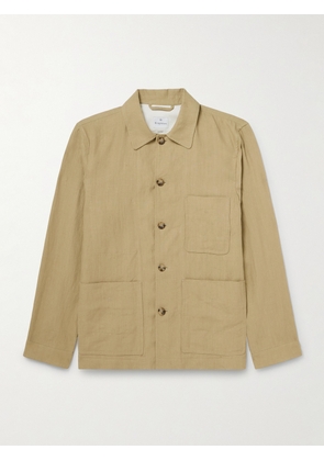 Kingsman - Valstar Linen Overshirt - Men - Neutrals - IT 46