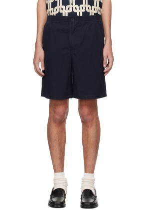 A. P.C. Navy Norris Shorts