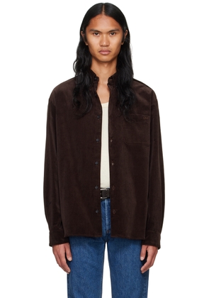 A. P.C. Brown Mateo Shirt