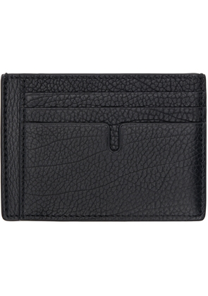 Burberry Black B Cut Clip Card Holder
