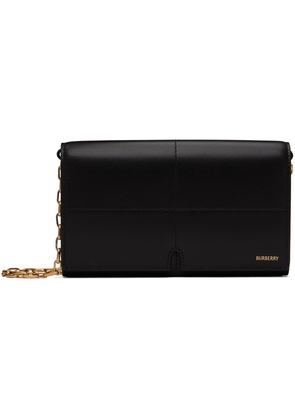 Burberry Black Snip Chain Strap Wallet Bag