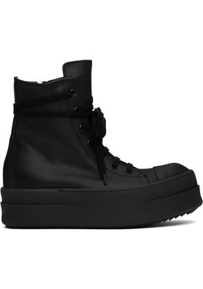 Rick Owens Black Hollywood Mega Bumper Sneakers
