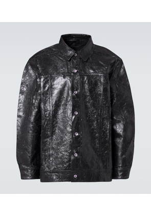 Rick Owens Coated denim jacket