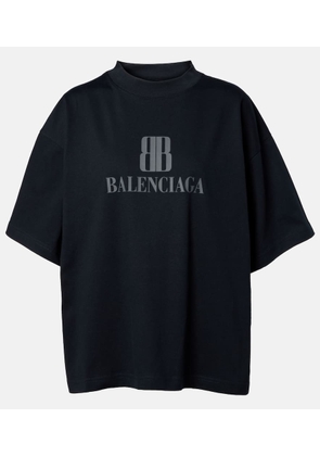Balenciaga Logo cotton jersey T-shirt
