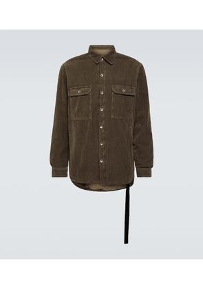 Rick Owens Cotton corduroy jacket