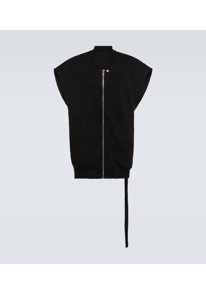 Rick Owens Oversized cotton jersey vest