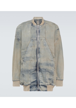Rick Owens Sphinx Jumbo dyed denim jacket