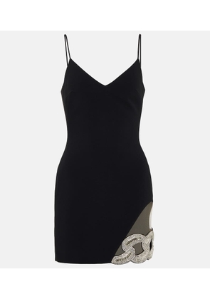 David Koma Chain-embellished minidress