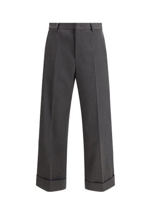 Valentino Charcoal Wool Pant