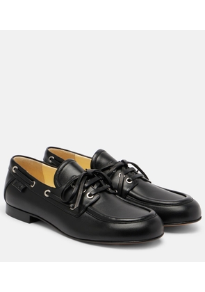 Proenza Schouler Leather boat shoes
