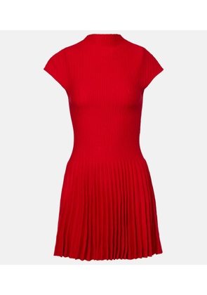 Magda Butrym Ribbed cotton minidress