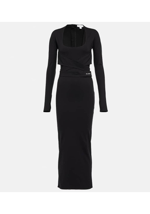 Alaia Jersey midi dress