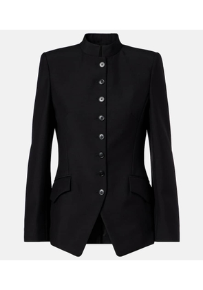 McQueen Wool and mohair blazer