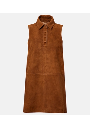 Frame The Suede City suede minidress