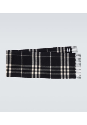 Burberry Burberry Check cashmere scarf