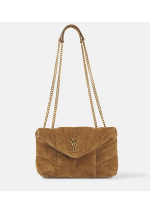 Saint Laurent Loulou Toy suede shoulder bag