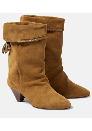 Isabel Marant Dalby suede cowboy boots