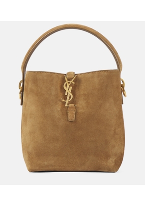 Saint Laurent Le 37 Small suede bucket bag