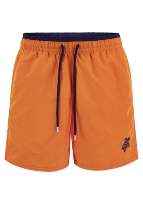 Vilebrequin Moka - Beach Shorts With Contrasting Color