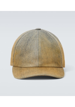 Rick Owens Denim baseball cap