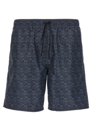 Fendi Denim Effect Swimsuit