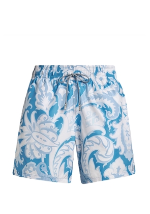 Etro Printed Polyester Swimming Shorts