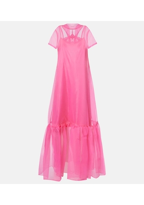 Staud Tiered tulle gown