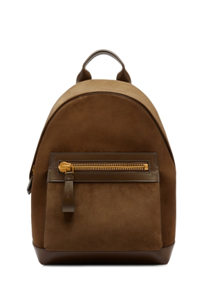 Tom Ford Leather And Suede Backpack