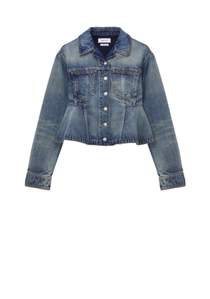 Alexander Mcqueen Coats Blue