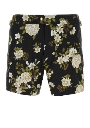 Tom Ford Printed Polyester Swimming Shorts