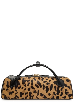 Alaïa Le Teckel Leather Shoulder bag - Leopard - One Size