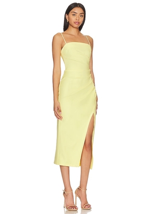 ELLIATT Hermes Dress in Lemon. Size L. Also in S, XL.