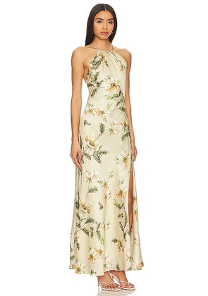 ASTR the Label Elynor Dress in Metallic Gold. Size M. Also in L, S, XL, XS.