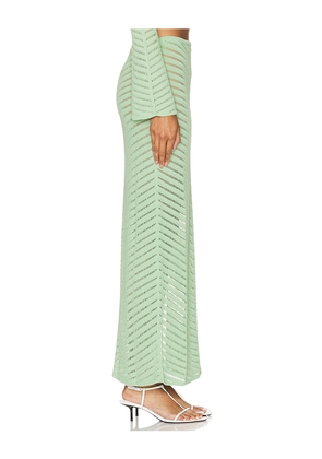 DEVON WINDSOR Rafaella Skirt in Sage. Size L. Also in M.