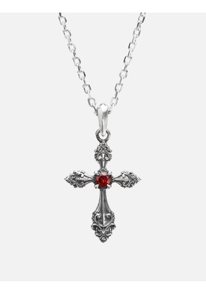 Oxidised Cross Pendant Necklace
